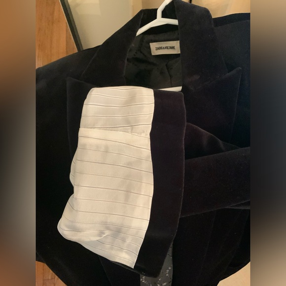 Zadig & Voltaire velvet blazer - 36 - Picture 5 of 5